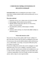 Practice Reports 'Pirmsskolas skolotāja pedagoģiskā prakse', 3.