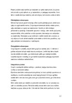 Practice Reports 'Pirmsskolas skolotāja pedagoģiskā prakse', 12.