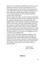 Practice Reports 'Pirmsskolas skolotāja pedagoģiskā prakse', 71.