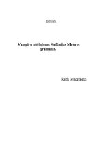 Research Papers 'Vampīri', 1.
