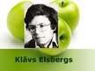 Presentations 'Klāvs Elsbergs', 1.