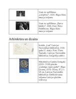 Summaries, Notes 'Latvijas kultūras kanons', 6.