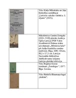 Summaries, Notes 'Latvijas kultūras kanons', 18.