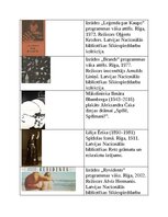 Summaries, Notes 'Latvijas kultūras kanons', 22.