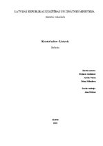 Research Papers 'Krusta kalns Lietuvā', 1.