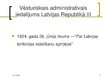 Presentations 'Latvijas administratīvi teritoriālais iedalījums', 5.