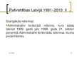 Presentations 'Latvijas administratīvi teritoriālais iedalījums', 10.