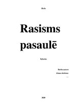 Research Papers 'Rasisms pasaulē', 1.