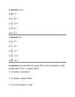 Samples 'Treniņa lapa par aprēķiniem ar pamatdaļām', 2.
