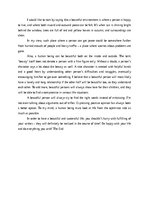 Essays 'The ideal of beauty in the 21st century', 1.