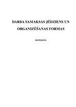 Research Papers 'Darba samaksas jēdziens un organizēšanas formas', 1.