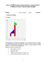 Samples 'Pārskats par pirmo praktisko darbu', 1.