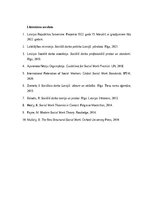 Essays 'Sociālā darba loma Latvijā', 6.