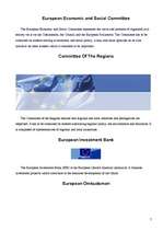 Presentations 'European Union Institutions', 14.
