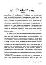 Research Papers 'Marijas Montesori audzināšanas teorija', 1.