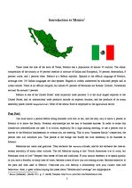Research Papers 'Inetrcultural Communication - Mexico', 3.