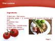 Presentations 'Cuisines', 4.