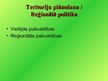 Presentations 'Teritorijas un attīstības plānošana', 13.