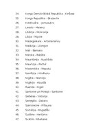 Summaries, Notes 'Visas pasaules valstis un to galvaspilsētas', 2.