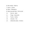 Summaries, Notes 'Visas pasaules valstis un to galvaspilsētas', 9.