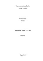 Research Papers 'Polijas komerclikums', 1.