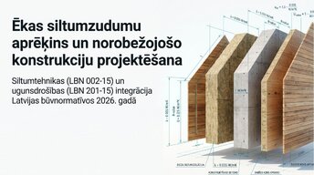 Presentations 'Ēkas siltumzudumu aprēķins un norobežojošo konstrukciju projektēšana', 1.