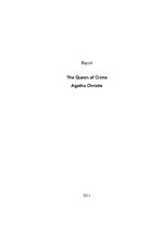 Research Papers 'Agatha Christie "The Queen of Crime"', 1.