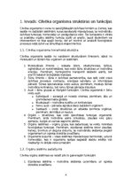 Summaries, Notes 'Cilvēka orgānu sistēmu funkciju praktiska analīze', 4.