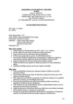 Samples 'Valdes sēdes protokols', 1.