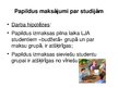 Presentations 'Mācību papildus izmaksas Latvijas Jūras akadēmijas studentiem', 3.