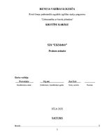 Practice Reports 'Grāmatvedības prakses atskaite', 1.