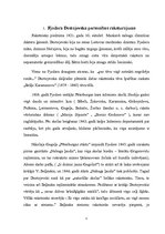 Research Papers 'Fjodora Dostojevska personība un daiļrade', 5.