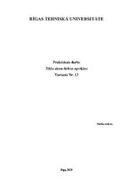 Summaries, Notes 'Tīkla aizsardzības aprēķins', 1.