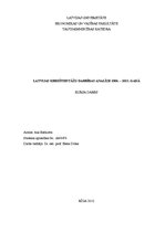Research Papers 'Latvijas kredītiestāžu darbības analīze 2004.-2011.gadā', 1.
