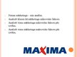 Presentations 'Uzņēmuma "Maxima" organizācijas struktūra', 2.