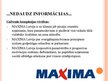 Presentations 'Uzņēmuma "Maxima" organizācijas struktūra', 3.