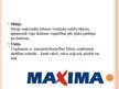 Presentations 'Uzņēmuma "Maxima" organizācijas struktūra', 4.