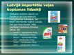 Presentations 'Veļas kopšanas līdzekļu piedāvājums Latvijā un Eiropā', 10.