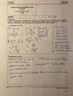 Samples '2020. gada Fizikas Centralizētā eksāmena atbildes', 15.