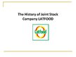 Presentations 'The History of Joint Stock Company "Latfood"', 1.