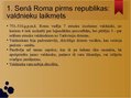 Presentations 'Senās Romas valsts pārvalde republikas un impērijas laikā', 2.