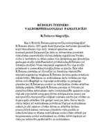 Research Papers 'Valdorfpedagoģija', 1.