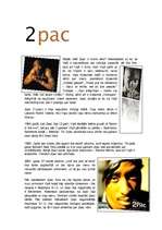 Summaries, Notes 'Rap (hip hop) mūziķa 2pac (Tupac) biogrāfija', 1.