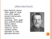 Presentations 'Jānis Baltvilks', 2.