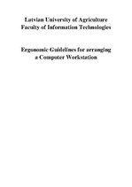 Research Papers 'Ergonomic Guidelines for Arranging a Computer Workstation', 1.