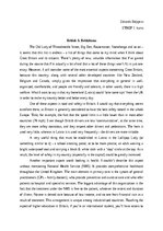 Essays 'British and Britishness', 1.