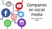 Presentations 'Companies on social media', 1.