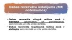 Presentations 'Dabas parki un Dabas rezervāti', 5.