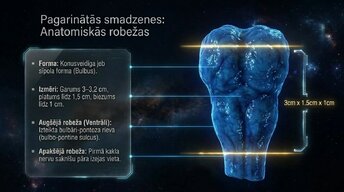 Presentations 'Nervu sistēmas arhitektūra un smadzeņu stumbrs', 7.