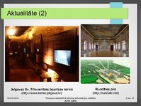 Presentations 'Vecauces interaktīvā tūrisma informācijas sistēma', 3.